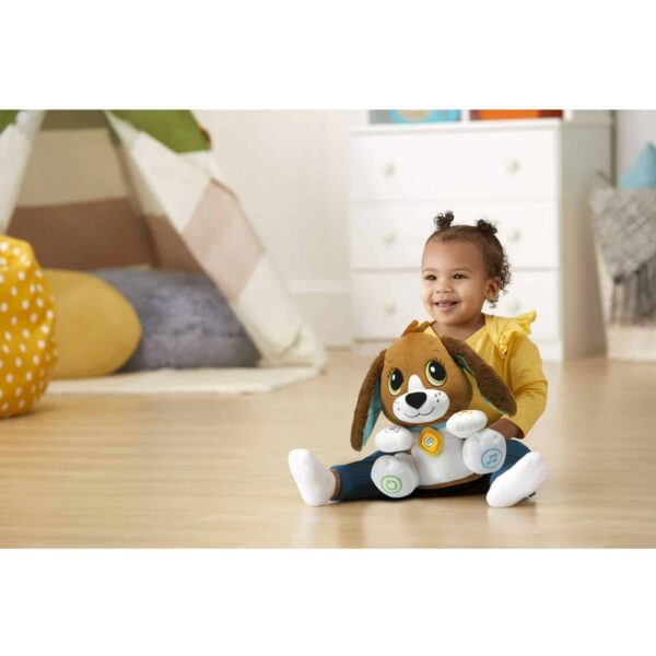 LeapFrog Speak and Learn Puppy, Plush Dog with Talk-Back Feature – Image 3