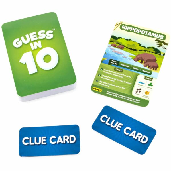 Skillmatics Guess in 10 Educational Board Game, for Families and Kids Ages 5 and up, Animals – Image 4