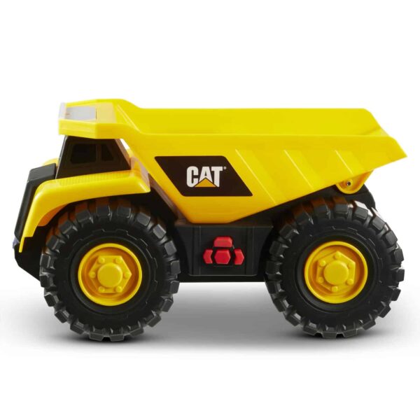 Cat Tough Machines Light & Sound Toy Vehicle Set Including Bonus Hard Helmet. Includes Cat Officially Licensed Dump Truck & Front End Loader – Image 4