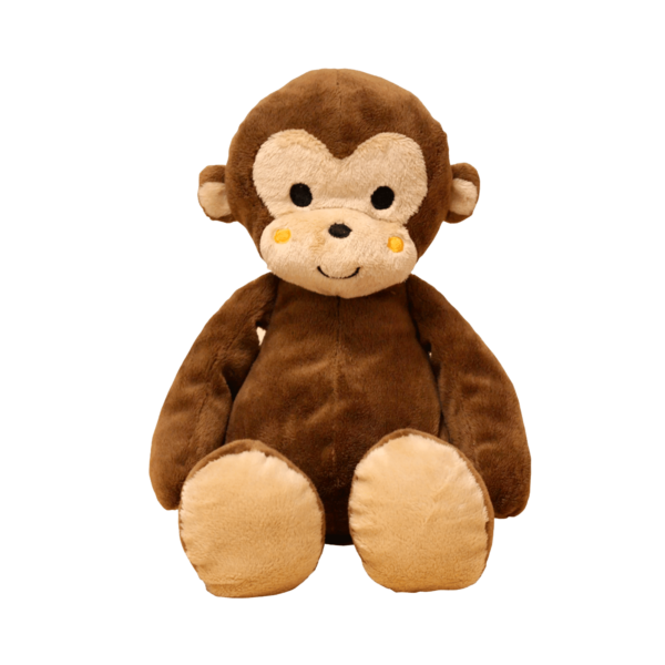 Bedtime Originals Brown Plush Monkey Stuffed Animal - Ollie